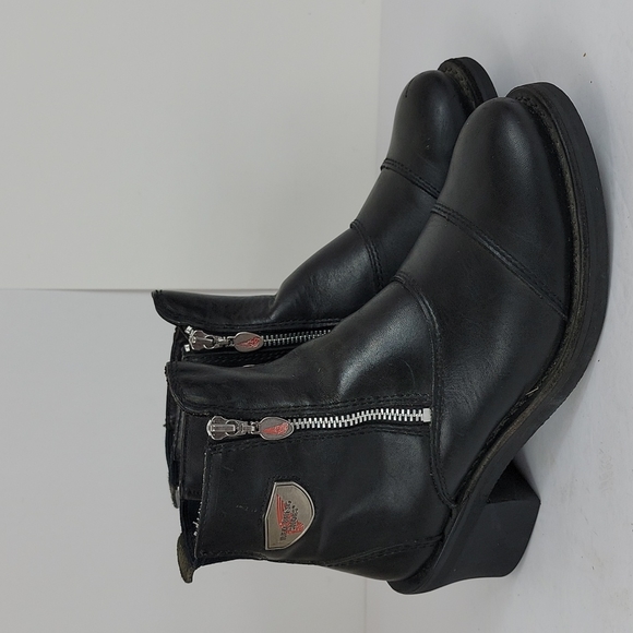 Red Wing Shoes Shoes - Red Wing Double Zip Motorcycle Women's Boots.